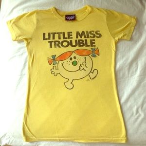Little miss trouble t shirt